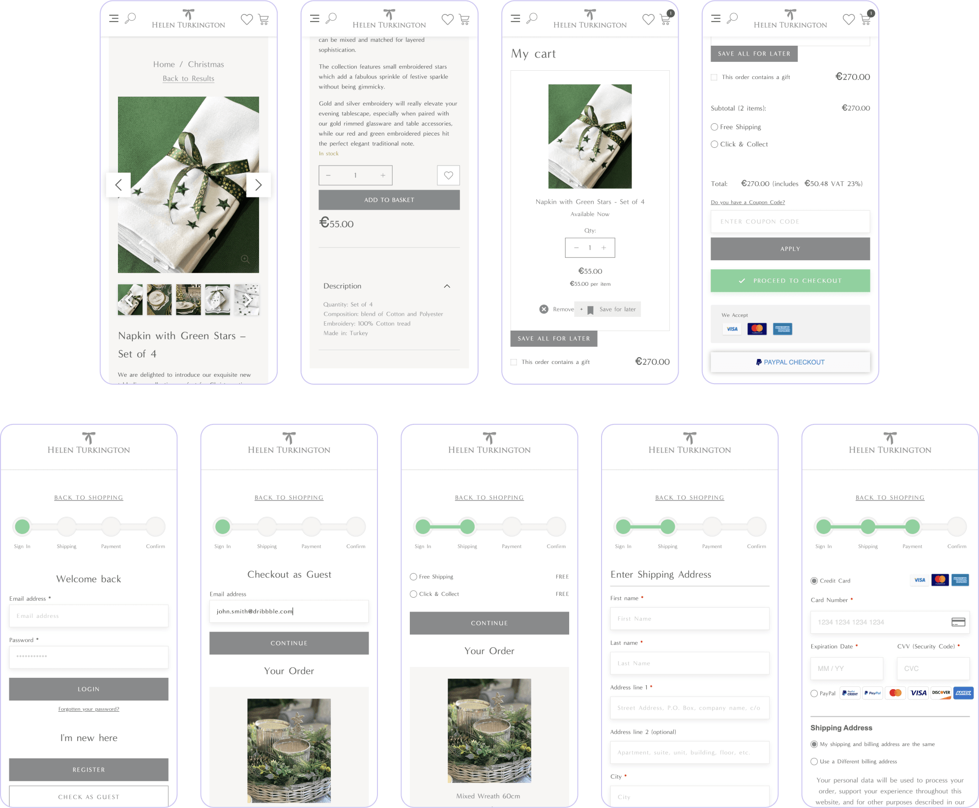 Wireframing and User Flow Design