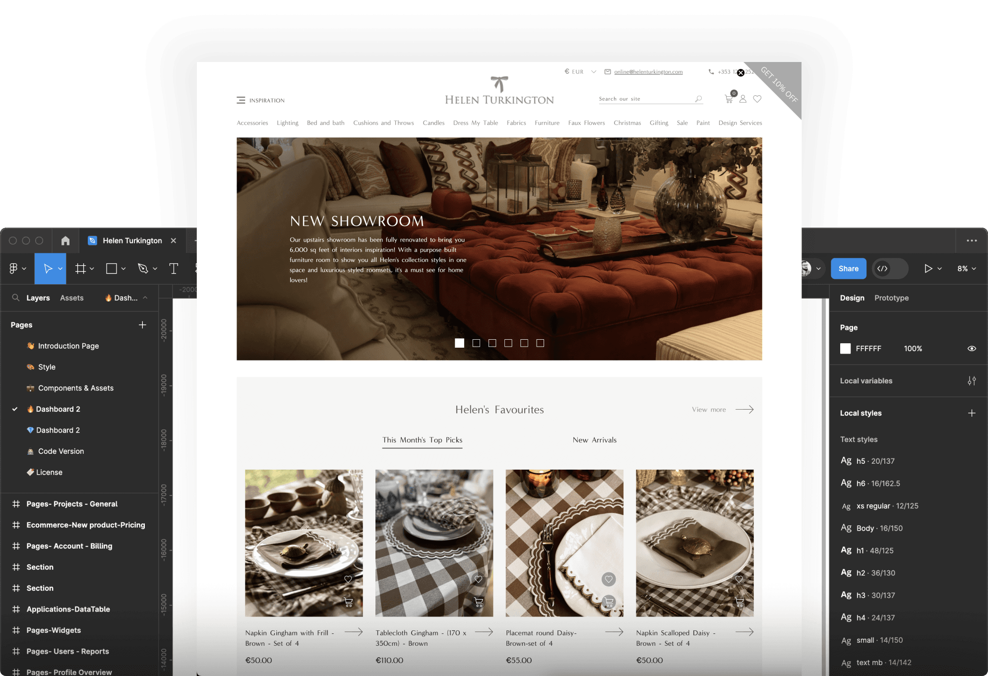 Wireframing and User Flow Design
